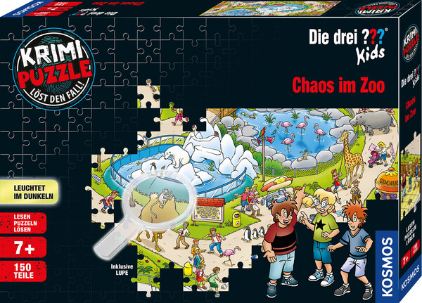 Krimi Puzzle - Chaos im Zoo (D / 7+)