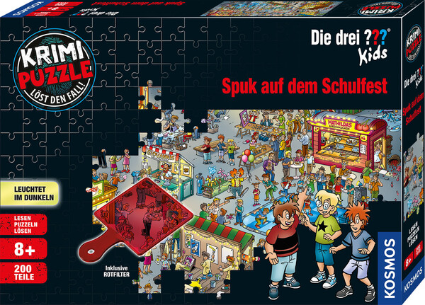 Krimi Puzzle - Spuk auf dem Schulfest (D / 8+)
