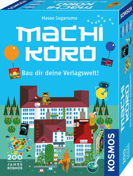 Machi Koro - Bau dir deine Verlagswelt! (D / 8+)