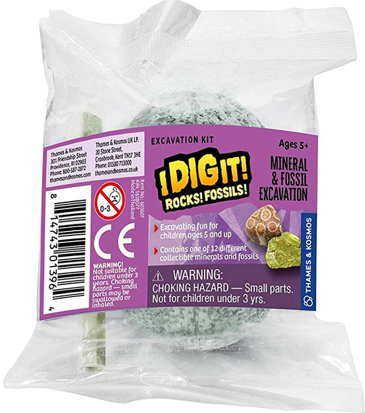 Minerals and Fossils / Dig It! (D/F/I / 5+)