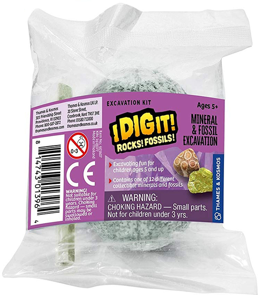 Minerals and Fossils / Dig It! (D/F/I / 5+)