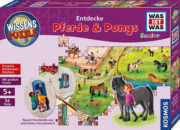 Wissenspuzzle - Entdecke den Ponyhof (D / 5+)