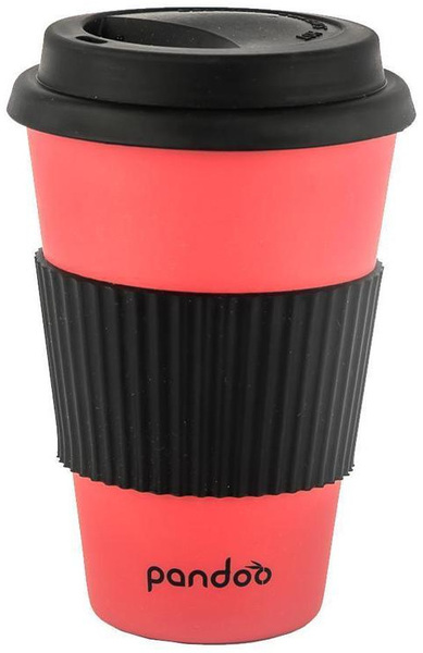 Bamboo Coffee Cup Red (1 piece)