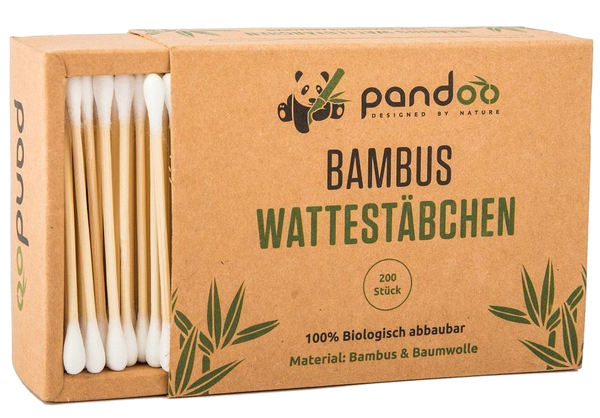 Bamboo Cotton Buds (100 pieces)