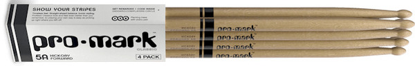 TX5AW - 4-Pack Classic Forward 5A Hickory (lacquered, 4-pack)