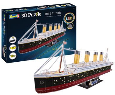 3D-Puzzle RMS Titanic LED