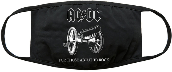 AC/DC Face Mask: About To Rock