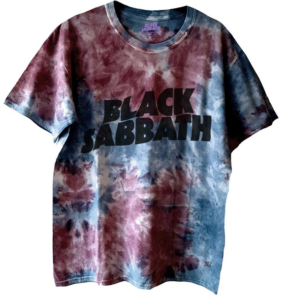 Black Sabbath Unisex T-Shirt: Wavy Logo (size XL)
