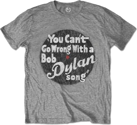 Bob Dylan Unisex T-Shirt You Can't Go Wrong (size XL)