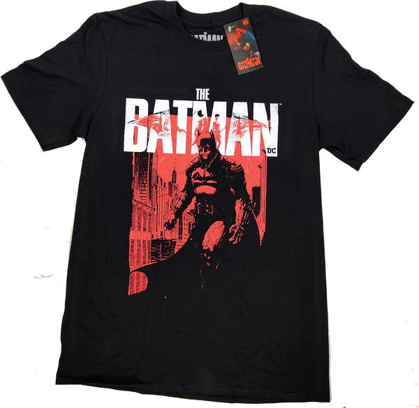 DC Comics Unisex T-Shirt: The Batman / Red Figure (size XXL)