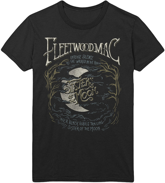 Fleetwood Mac Unisex Tee: Sisters Of The Moon (size L)