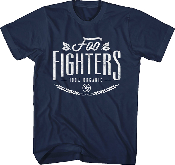 Foo Fighters Unisex T-Shirt 100% Organic (size M)