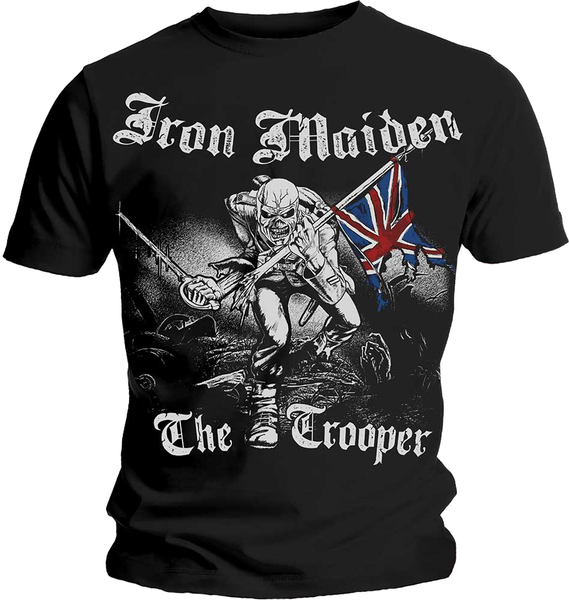 Iron Maiden Unisex T-Shirt Sketched Trooper (size M)