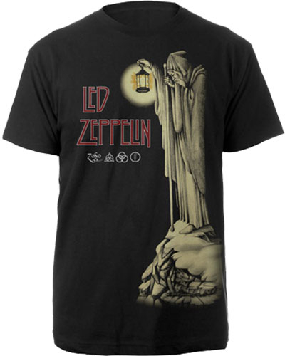 Led Zeppelin Unisex Tee: Hermit (size S)