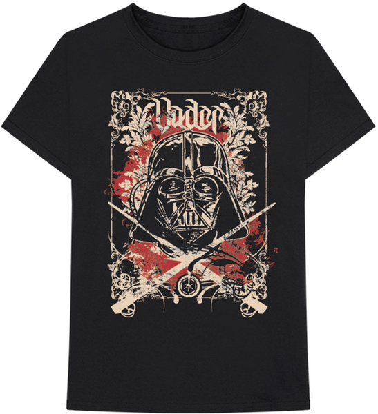 Star Wars Unisex Tee: Vader Décor (size XXL)