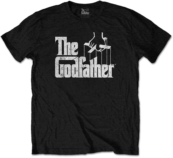 The Godfather Unisex Tee: Logo White (size S)