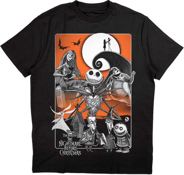 The Nightmare Before Christmas Orange Moon (size XL)