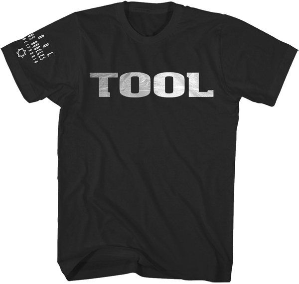 Tool Unisex Tee: Metallic Silver Logo (size XL)