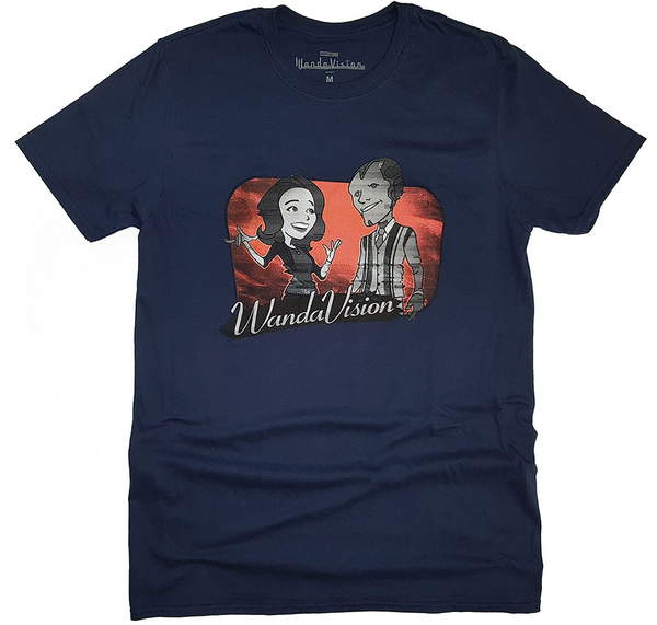 Unisex T-Shirt: WandaVision Red Logo Cartoon (size XL)