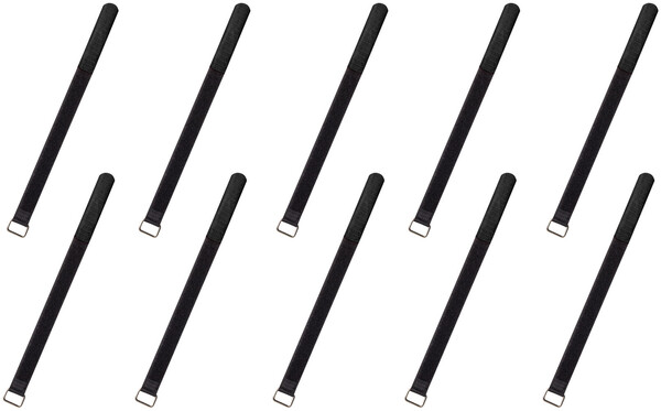 Medium Cable Ties - Black (10 pieces)