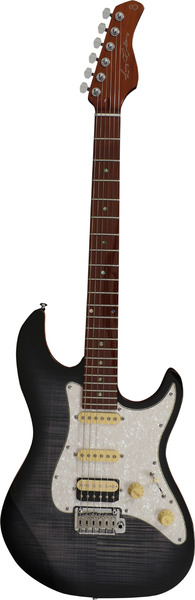 S7 FM Stratocaster Larry Carlton 2nd Gen (transparent black)