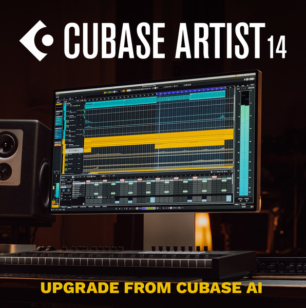 Cubase 14 Artist Upgrade from AI 12-14 DAC (download version)