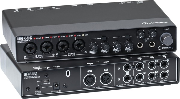 UR44C USB 3 Audio Interface incl MIDI I/O & iPad