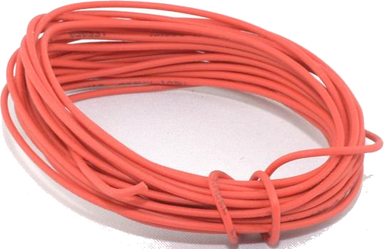 Schaltlitze LIH/125 0,5 mm² Hochvolt (5m, rot)