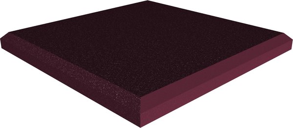 Jupiter Wedge Flat 600-50mm (burgundy)