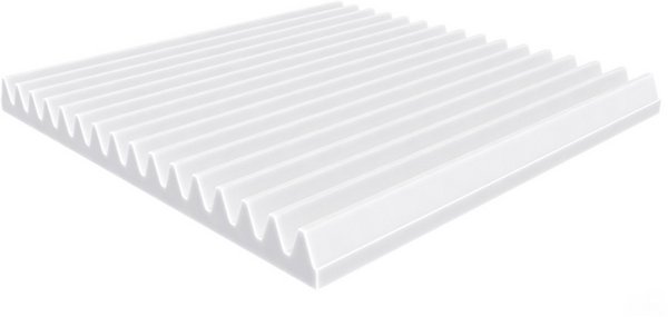 Mercury Wedge 600- 50 mm Basotect (white)