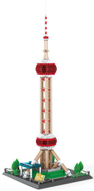 Architecture 5224 The Oriental Pearl Tower of Shanghai (1106 Teile)