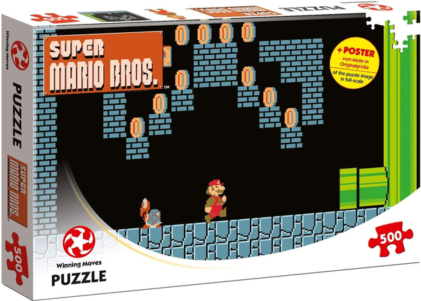 Super Mario Underground Adventures - Puzzle (500 pieces)