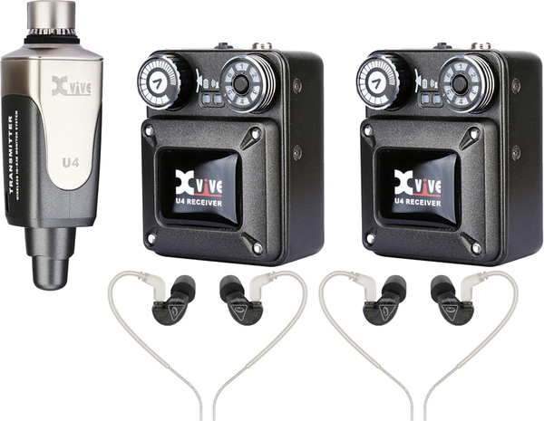 U4 Complete Duo Bundle In-Ear Monitor Wireless System