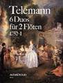 Amadeus 6 Duos Vol 1 Telemann Georg Philipp