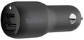 Belkin Home Dual Charger USB-c 18W+ USB-A 12W (black)