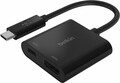USB-C to HDMI + Charge Adapter (black)