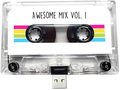 Blank Record Fixed USB Mixtape and Giftbox / Awesome Mix Vol 1 (16GB)