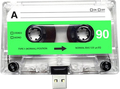 Blank Record Fixed USB Mixtape and Giftbox Retro A&B Green (16GB)