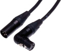 Angle XLRf to XLRm NMKSRXF0.5 BL (black, 0.5m)
