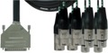 CFD 1.5 DFMT Verbindungskabel DSub25 - XLR f/m (1.5m)