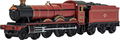 Hogwarts Express Harry Potter (scale 1:100)