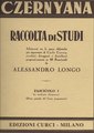 Curci Milano Czernyana Vol 1 Carl Czerny (Pno)
