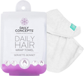 Daily Concepts Daily Hair Towel White (white)