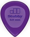 Stubby Jazz Pick Light Purple - 2.00