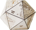 Enjoy The Wood Icosahedron World Map Globe (wood natural)