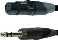 XLR Female to 1/4'' Plug 3 Pole Cable (10m)