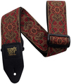 Ernie Ball Jacquard 4162 Strap (imperial paisley red)