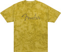 Spaghetti Logo Tie-Dye T-Shirt S (mustard)