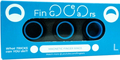 Fin-Gears Magnetic Rings - Large (black-blue)
