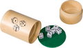 Fridolin Bamboo Game Dice Shaker (x 6 cubes)